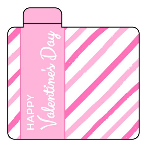 Give the gift of something sweet this Valentine's Day with help from these striped lip balm label templates. Print them at home using blank labels or let us do the printing for you. Liptint Label Design Printable, Lip Balm Stickers Printable Labels, Lip Balm Labels Template, Lip Balm Label, Valentine's Candy, Valentines Day History, Free Label Templates, Lip Balm Favors, Day Date Ideas