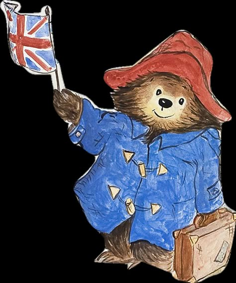 Paddington Film, Cartoon Drawings Animals, Oso Paddington, Beatrix Potter Illustrations, Bear Aesthetic, Bear Tattoo, Vintage Cartoons, Preppy Coquette, Coquette Girl