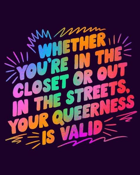 Queers Next Door on Instagram: "♥️♥️♥️ #Repost @timpsingleton ・・・ Happy National Coming Out Day 🌈 A few words to my younger, 17 year-old self on coming out: - Coming out is scary, but staying in is far scarier - The people you’ll lose by coming out, will become distant memories. Don’t worry about them - The ones who accept and love you, will help usher in a universe of new people and friends who love you for you - You’re going to have to come out way more than you realize. For a few years it w National Coming Out Day, Out Of The Closet, Club Ideas, Rainbow Decorations, Instagram Repost, Staying In, Next Door, New People, Human Rights