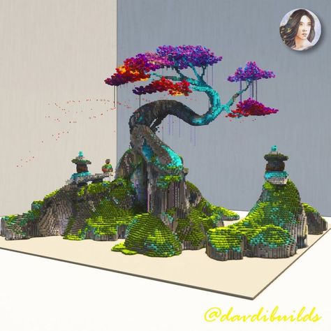 Download my builds on my patreon, this is a tier 2 build Avatar Tree Minecraft, Avatar Pandora Minecraft Builds, Giant Tree Minecraft, Minecraft Trees Design, Minecraft Dragon Build, Minecraft Palettes, Minecraft Sculptures, Minecraft Plants, Avatar Tree