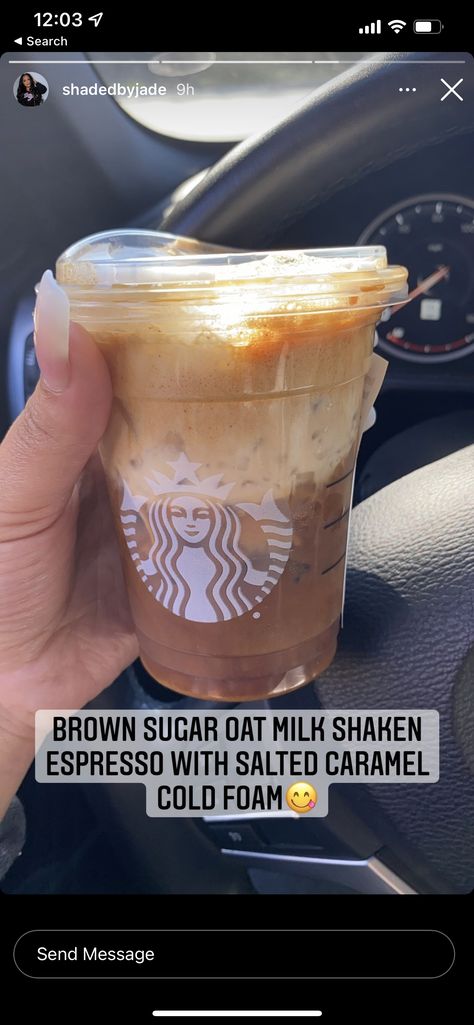 Milk Starbucks Drinks, Vegan Starbucks Drinks, Vegan Starbucks, Secret Starbucks Recipes, Coffee Recipes Starbucks, Healthy Starbucks Drinks, Healthy Starbucks, Fast Food Menu, How To Order Starbucks