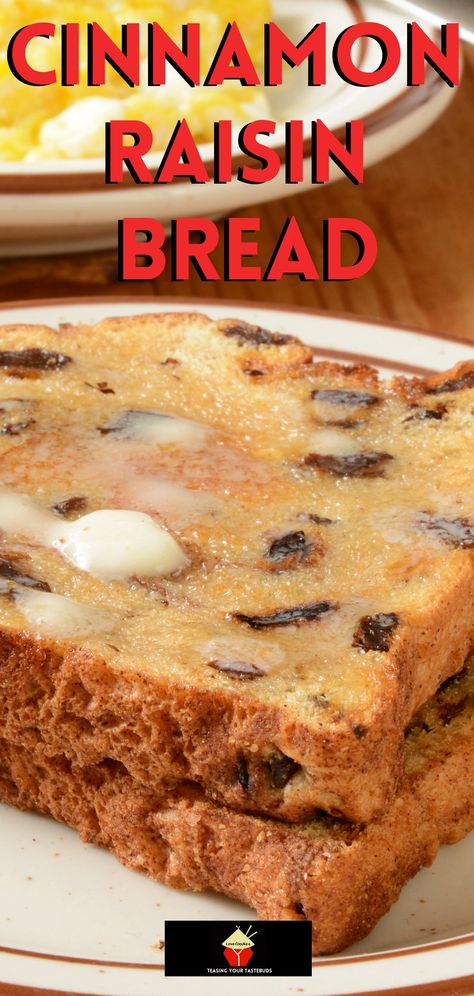 Bread Machine Recipes Easy Cinnamon Raisin, Best Cinnamon Raisin Bread Recipe, Christmas Bread Machine Recipes, Cinnamon Rasin Bread, Bread Recipe Oven, Cinnamon Bread Recipes, Raisin Cinnamon Bread, Cinnamon Raisin Loaf, Easy Cinnamon Bread