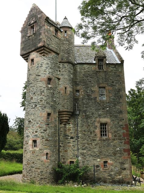 wanderthewood: Wester Kames castle - Port Bannatyne, Isle of Bute, Scotland by arjayempee on Flickr Isle Of Bute, Inspiring Architecture, Medieval House, Red Rising, Medieval Castles, Old Castle, Chateau Medieval, Abandoned Castles, Scotland Castles