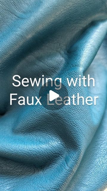 Alisa Halton 🇬🇧 🇺🇦 on Instagram: "My tips for sewing with faux leather... Enjoy! #sewingtutorial #fauxleather #sewingfauxleather #ecoleather #leatherskirtsewing #sewingleather #sewingtip #leathertutorial" Sewing Faux Leather Fabric, Leather Tutorial, Tips For Sewing, How To Make Skirt, Leather Sewing, Faux Leather Top, Sewing Instructions, Leather Roll, Faux Leather Bag