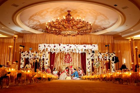 indian wedding decoration. Download this photo by AMISH THAKKAR on Unsplash Wedding Wishes Messages, Budget Wedding Venue, Indian Wedding Venue, Wedding Decorations Pictures, Bridal Makeup Tips, Wedding Hall Decorations, Wedding Decorations On A Budget, Indian Wedding Photographer, Wedding Hall