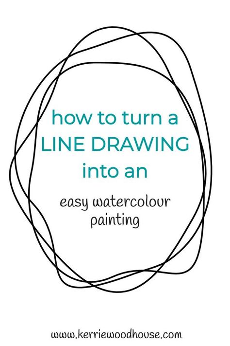 Ink Wash Painting Tutorial, Drawings For Watercolor Painting, Watercolor Over Pencil, Sketches For Watercolor Painting, Ink And Watercolor Art Tutorial, Painting Art Projects Watercolor, Simple Line Paintings, Wash And Line Watercolor, Pen And Watercolor Landscape