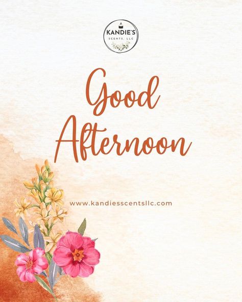 🌟 Good Afternoon, Happy Tuesday! 🌟 You’re already making progress this week—keep the momentum going! Take a moment to recharge and finish the day strong. 💫 #GoodAfternoon #TuesdayVibes #KeepGoing #StayPositive #kandiesscentsllc Good Afternoon Tuesday, Good Afternoon, Happy Tuesday, Staying Positive, Keep Going, Take A, The Day, Take That, In This Moment