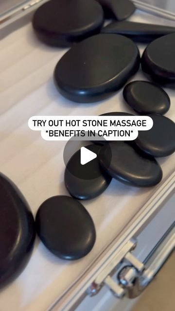 MIAMI PROSESSIONAL MASSAGE THERAPY on Instagram: "Indulge in the warmth of relaxation with a Hot Stone Massage. Melt away stress, boost circulation, and experience ultimate tranquility. 🌟🔥 #hotstoneheaven Check out the benefits: Deep Relaxation: The heat from the stones promotes deep relaxation, reducing muscle tension and stress. Pain Relief: Hot stones can alleviate muscle aches and pains, making it an effective therapy for conditions like arthritis or muscle injuries. Improved Circulation: The heat from the stones dilates blood vessels, enhancing blood flow and circulation throughout the body. Reduced Stress and Anxiety: The combination of heat and massage helps lower stress hormones and induces a calming effect, reducing anxiety. Enhanced Sleep: Many people find that hot stone How To Use Hot Stones For Massage, Hot Stone Massage Photography, Hot Stone Massage Benefits, Hot Stone Massage Techniques, Massage Therapy Aesthetic, Massage Images, Boost Circulation, Flexibility And Mobility, Massage Therapy Techniques