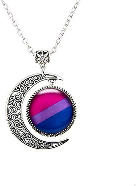 Pride Month Calendar, Bisexual Jewelry, Nana Jewelry, Cross Necklace Simple, Pride Shoes, Pride Jewellery, Elephant Necklace, Pink Moon, Pride Flag