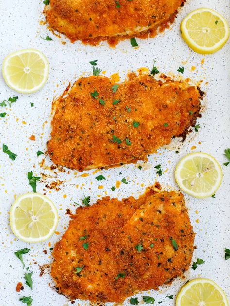 Oven Baked Chicken Cutlets Chicken Cutlets Oven, Turkey Cutlet Recipes, Baked Chicken Cutlets, Cook Turkey, Chicken Cutlet Recipes, Chicken Breast Crockpot Recipes, Breaded Chicken Cutlets, Crispy Oven Baked Chicken, Turkey Cutlets