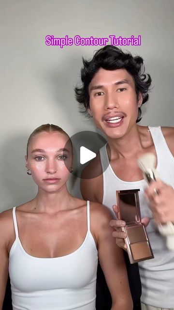 Janine Jennings on Instagram: "Simple Flawless contour tutorial  . #viralmakeup #makeup #cdsalon #grwm #simplemakeup" Face Contouring Tutorial, Round Cheeks, Face Sculpting, Contour Tutorial, Contour Makeup Tutorial, Easy Makeup Tutorial, Face Contouring, Contour Makeup, Contouring And Highlighting