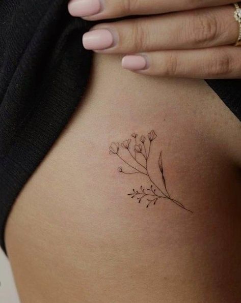 Flower Dainty Tattoo, Dead Flower Tattoo, Cosmos Tattoo, Dainty Tattoo, Flowers Tattoo, Dainty Tattoos, Single Flower, Get A Tattoo, Flower Tattoos