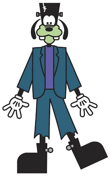 Mickey Frankenstein, Goofy Clipart, Disney Drawing Challenge, Goofy Halloween, Goofy Pics, Cricut Disney, Disney Clipart, Goofy Disney, Goofy Drawing