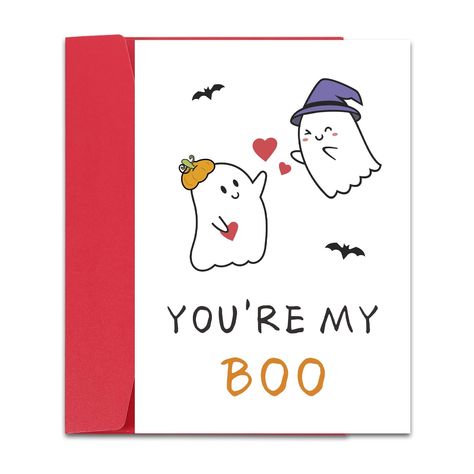 PRICES MAY VARY. Gifts for Boyfriend Girlfriend: Do you have someone who is your boo? Your lover, your best friend? Tell them you love them with this cute punny card! Gifts for boyfriend, boyfriend gifts, boyfriend birthday gift ideas, birthday gifts for boyfriend, birthday card for boyfriend, national boyfriend day gifts, gifts for girlfriend, girlfriend gifts, girlfriend birthday gifts, national girlfriend day gifts, birthday gifts for girlfriend, girlfriend gifts for women, best gifts for gir National Boyfriend Day Card Ideas, Halloween Card For Boyfriend, Gifts For Boyfriend Birthday Ideas, Sweetest Day Gifts For Boyfriend, Boyfriend Birthday Ideas, Gifts For Boyfriend Birthday, Budget Friendly Christmas Gifts, National Boyfriend Day, Spooky Basket