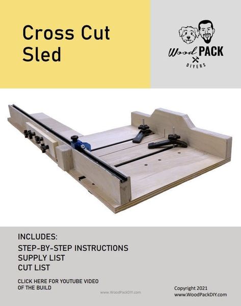 Table Saw Crosscut Sled, Cross Cut Sled, Woodworking Jig Plans, Jigsaw Projects, Table Saw Sled, Best Table Saw, Table Saw Fence, Woodworking Jigsaw, Table Saw Jigs