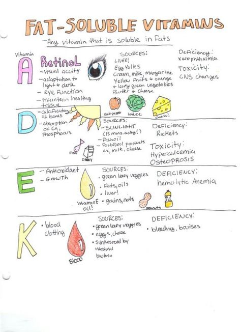 Fat-soluble vitamins a, d, e, k Vitamins Study Notes, Vitamin A Biochemistry Notes, Nutrition For Nursing Students, Vitamin Study Notes, Biochemistry Notes Vitamins, Nursing Fundamentals Nutrition, Vitamins Nursing School, Vitamin Nursing Notes, Nursing School Nutrition Notes