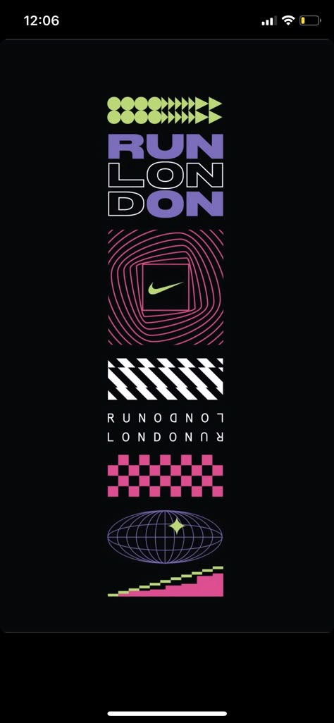 Marathon Logo, Nike Poster, Motorbike Art, London Marathon, Nike Design, Nike Wallpaper, Graphic Design Logo, Design Trends, Poster Design