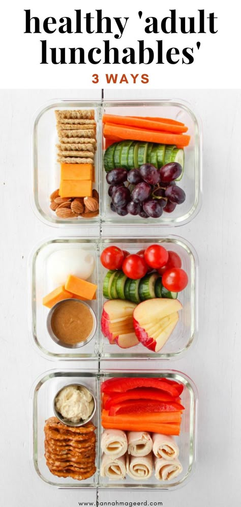 Healthy Adult Lunchables, Adult Lunchables, Healthy Packed Lunches, Healthy Lunches For Work, Healthy Lunch Meal Prep, Cold Lunches, Easy Healthy Lunches, Easy Healthy Meal Prep, Trening Fitness