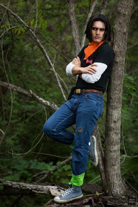 Android 17 - DBZ https://www.facebook.com/jstrykerkun/ Gohan Cosplay, Couple Halloween Costumes Dragon Ball Z, Goku Black Cosplay, Dragonball Z Costume, Dragonball Cosplay, Dragonball Z Cosplay, Dbz Androids, Bulma Cosplay, Goku Cosplay