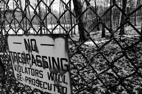 Trespassing Aesthetic, No Trespassing, Short Film, Collage, Film, Wall, Photography, Pins