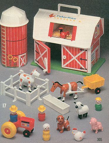 Play Farm, Vintage Fisher Price Toys, 70s Toys, Farm Preschool, Old School Toys, 1980s Toys, Childhood Memories 70s, 90s Toys, Nostalgic Toys