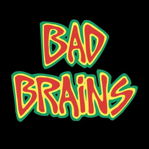 Bad Brains Logo, Punk Bands Logos, Punk Logo, Brain Graphic, Bad Brains, Automotive Logo Design, Bad Brain, Hip Hop Quotes, Graphic Design Images