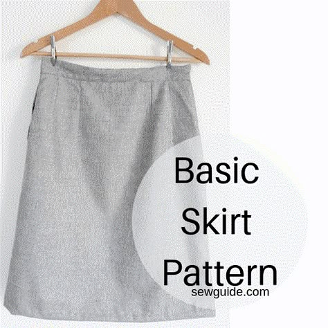 Pants are alright but we all need a skirt to feel feminine and beautiful. Here is a tutorial that explains how you can make a simple skirt by drafting a Straight Skirt Pattern Free, Simple Skirt Pattern Diy, Sewing Skirts For Beginners, Simple Skirt Pattern, Basic Skirt Pattern, Straight Skirt Pattern, Sewing Skirt, Skirt Pattern Free, Skirt Diy