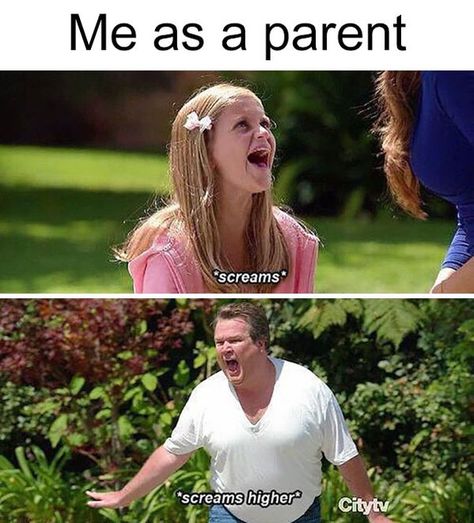 I do this when the kids are throwing tantrums. For some reason, it cracks them up & they stop Me As A Parent, God Daughter, Laughing Funny, Cards For Men, Pleated Jeans, 9gag Funny, Maze Runner Series, Meme Comics, The Maze Runner