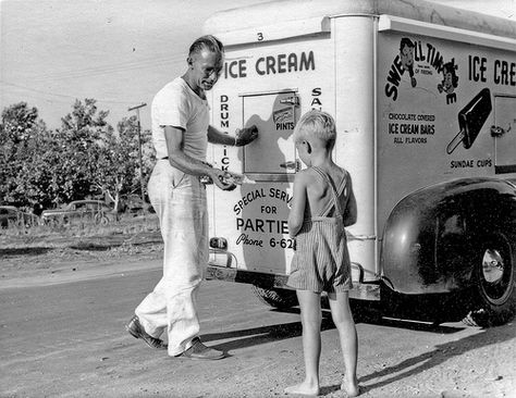 1950s ice cream truck Good Humor Ice Cream, Fresno City, Roger Wilkerson, Ice Cream Month, National Ice Cream Month, Sundae Cup, Fresno County, Vintage Soda, Summer Wind