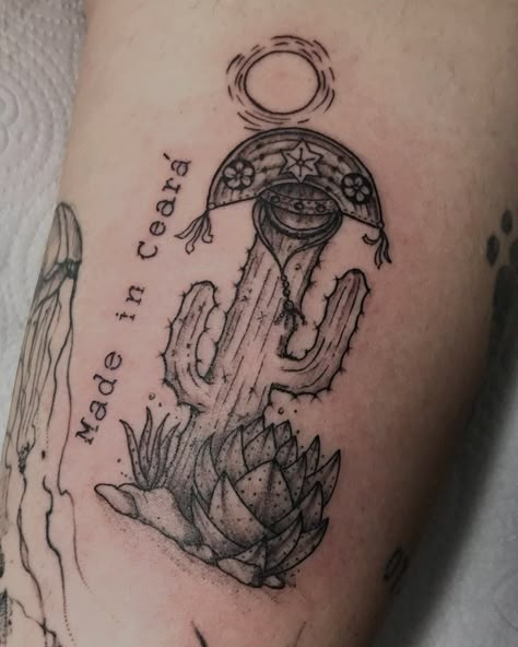 Cactus Tattoo, Black White Tattoos, Western Tattoos, Wrist Tattoos For Guys, White Tattoo, Tattoo Set, Old School Tattoo, Love Tattoos, Skull Art