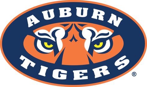 Auburn Tigers Alternate Logo (1998-Pres) - Auburn Ideas, Auburn Logo, Auburn Tigers Football, Logo Clipart, Tiger Football, Bo Jackson, Tiger Logo, Word Mark Logo, College Logo