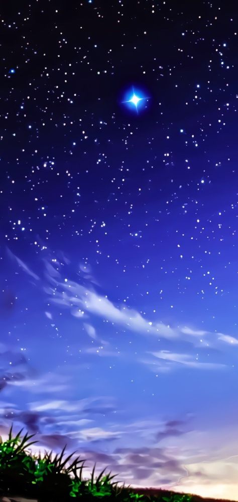 Anime Wallpaper HD Night Sky Anime Wallpaper, Anime Wallpaper Hd, Sky Anime, Anime Black Hair, Anime Black, Star Wallpaper, Dragon Slayer, Star Art, Dark Anime