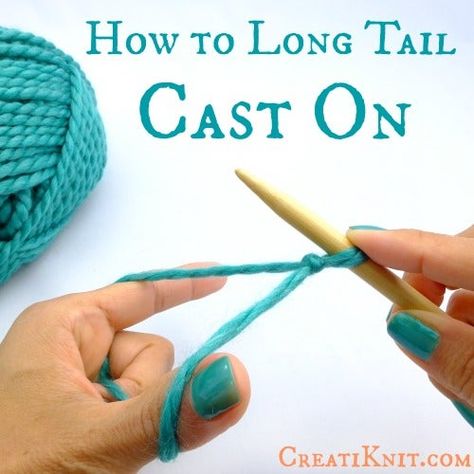 How to Long Tail Cast On : 13 Steps - Instructables Knitting Room, Cast On Knitting, Advanced Knitting, Casting On Stitches, Knitting Hacks, Knitting Basics, Dishcloth Knitting Patterns, Knitting Tutorials, Casting On