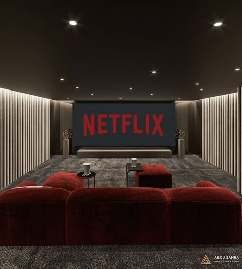 Modern Home Theatre Ideas, Small Cinema Room Ideas, Mini Cinema Room, Home Theatre Design Interiors, Small Cinema Room, Home Theater Snack Bar, Home Theatre Rooms, Theatre Snack Bar, Luxury Home Cinema Room