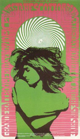 1967 Grande Ballroom, Detroit James Cotton, MC 5,  "Vanessa" 14 & 1/16” x 24 &  9/32 “ Artist  Carl Lundgren James Cotton, Hippie Posters, 60s Art, Rock Poster Art, Vanessa Redgrave, Vintage Concert Posters, Etiquette Vintage, Rock Vintage, Psy Art