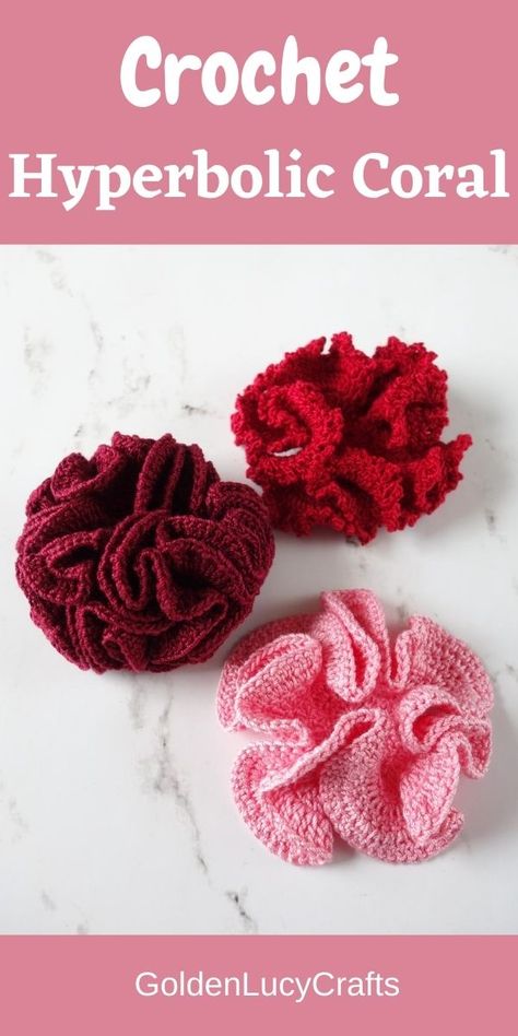 Hyperbolic Crochet Pattern, Coral Crochet Pattern Free, Coral Crochet Pattern, Hyperbolic Crochet Pattern Free, Crochet Coral Reef Pattern Free, Crochet Aquarium Free Pattern, Sea Macrame, Coral Reef Crochet, Crochet Art Sculpture