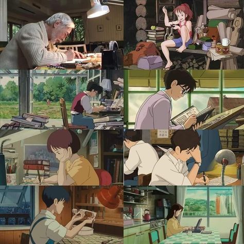 Studio Ghibli Quotes, Dark Academy Aesthetic, Travel Anime, Yakushima, Ghibli Studio, Ghibli Artwork, Studio Ghibli Movies, Painting Quotes, Studio Ghibli Art