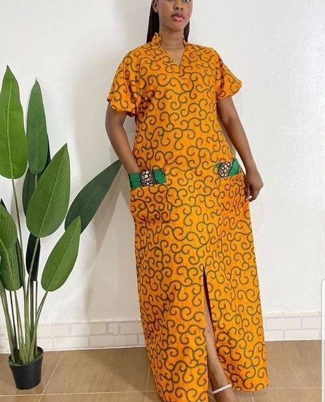 Straight Ankara Dress, Ankara Boubou Gown, Ankara Agbada Styles For Women, Ankara Kaftan Styles, Ankara Bubu Gown Styles, African Print Long Dress, Simple Long Dress, Ankara Dress Designs, Long African Dresses