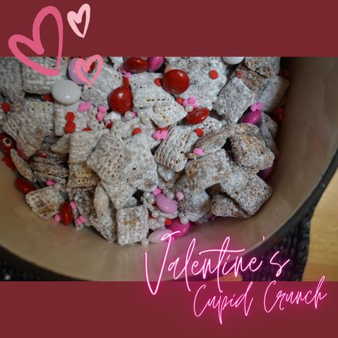 This Valentine’s Cupid Crunch recipe is so easy to throw together and will leave you craving the next handful! It is sweet, crunchy and the perfect treat for the classroom’s Valentine party!  I am always looking for party treats that are easy to make with not too many ingredients or hassle. Holding up well so … The post Nut Free Valentine’s Cupid Crunch Recipe appeared first on Food Life Design. Cupid Crunch, Shortbread Cookies Easy, Crunch Recipe, Valentine Cupid, Dessert For Two, Themed Drinks, Freeze Dried Strawberries, Valentine Party, Dried Strawberries