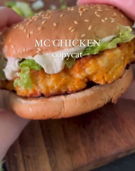 Foodie on Instagram: "1,2 or 3? Which one of these recipes by @mrs.bonabee would you love to try? Follow @fastfoodieworld Follow @fastfoodieworld 1️⃣ McChicken-copycat 2️⃣ COPYCAT MC HOMESTYLE CRISPY CHICKEN HONEY MUSTARD 3️⃣ MC CHICKEN SAUCE Recipes in the comments ⬇️ 🎥 & Recipes by @mrs.bonabee ** Recipe translated from German For detailed recipes www.mrsbonabee.com • • • • • #foodblog #foodblogger #foodie #food #foodporn #foodphotography #foodstagram #instafood #foodlover #foodpics Mcchicken Copycat, Mcchicken Sauce, Chicken Honey Mustard, Mc Chicken, Easy Omelet, Chicken Sauce Recipes, Chicken Honey, Roast Fish, Chicken Sauce