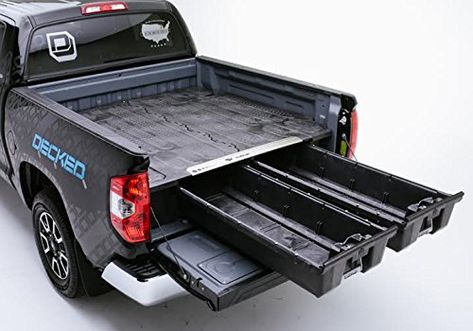 Decked Bed Organizer DR3 Truck Bed Organizer -- You can find more details by visiting the image link. (This is an affiliate link) #CarExteriorAccessories Np 300 Frontier, 2004 Chevy Silverado 1500, Truck Bed Storage Drawers, Decked Truck Bed, Truck Bed Drawers, Truck Bed Organization, 2004 Chevy Silverado, Truck Bed Storage, Pickup Trucks Bed