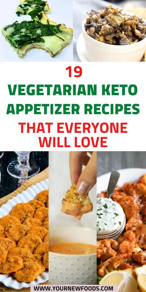 19 Vegetarian Keto Appetizers. 19 Super tasty recipes you don’t want to miss out on. Vegetarian keto appetizers great for family meals, entertaining & holidays Keto For Vegetarians, Greek Eggplant Dip, Spicy Deviled Eggs Recipe, Soup French Onion, Appetizer Recipes Vegetarian, Soup Minestrone, Soup Lentil, Buffalo Cauliflower Recipes, Carrot And Coriander Soup