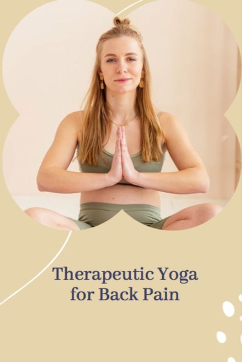 Is therapeutic yoga for back pain effective? The short answer is, yes. Back pain can take over every aspect of your life, making even day-to-day existence a chore. Therapeutic Yoga, Tight Hamstrings, Yoga For Back Pain, Abdominal Muscles, Back Pain, Yoga