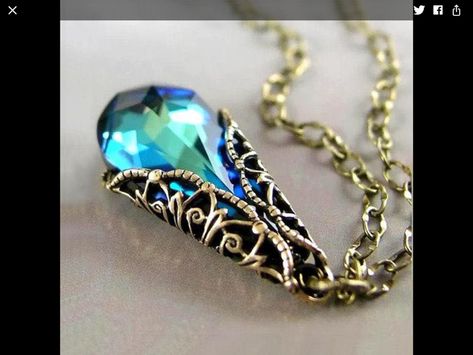 Wrapping Tutorial, Teal Necklace, Blue Pendant Necklace, Wrapped Rings, Blue Crystal Necklace, Victorian Necklace, Viking Knit, Wire Trees, Wire Bracelets