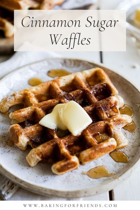 Cinnamon Sugar Waffles Eggo Cinnamon Toast Waffles Recipe, Waffle Recipe Flavored, Cinnamon Toast Waffles Recipe, Cinnamon Toast Waffles, Cinnamon Waffle Recipe, Waffle Recipe For Two, Cinnamon Sugar Waffles, Sugar Waffles Recipe, Unique Waffle Recipes