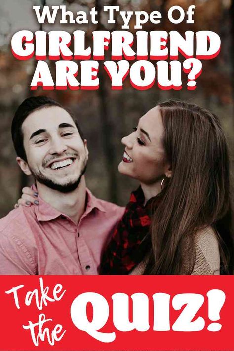 Take this fun personality quiz to find out which type of girlfriend you are. From the super laid back girlfriend to the overly jealous partner, here is your girlfriend type, according to your personality preferences. #girlfriend #quiz #personality Types Of Girlfriends, Girlfriend Quiz, Jealous Girlfriend, Personality Type Quiz, Type Of Girlfriend, Love You Boyfriend, Personality Psychology, Relationship Topics, Fun Personality