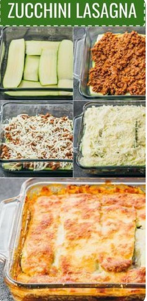 Desert Easy, Zucchini Lasagne, Ground Beef Keto Recipes, Sommer Mad, Recipes Cheap, Baking Easy, Keto Lasagna, Casserole Easy, Breakfast Easy