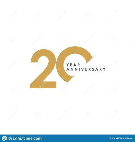 20 Year Anniversary Vector Design Illustration Stock Vector - Illustration of birthday, 20th: 134962076 20 Year Anniversary Logo Design, 20th Anniversary Logo Design, 20 Years Anniversary Logo, 20 Number Design, 20 Anniversary Logo, 20 Years Logo, 20 Logo Design, Logo Aniversario, 20th Anniversary Logo