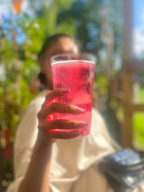 pink drink, aesthetic, cute, pink, barbie, photography, ugc, instagram, product photography, summer, refreshing, cider, soda, fruit, juice Barbie Photography, Mellow Mushroom, Drink Aesthetic, Pink Photography, Pink Drink, Drink Photo, Pink Barbie, Photography Summer, Pink Drinks