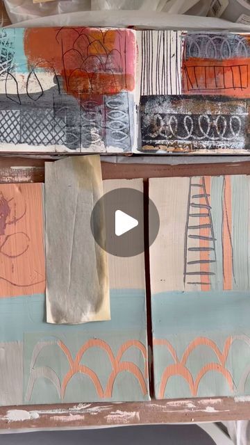 3,998 likes, 93 comments - yvette.glaze den February 15, 2024: "Some work in progress inspired by drawing made from the local fishing boats. These will be quite colourful I think. I often go back to this theme as I love all the layers of texture. #markmaking #markmakingart #contemporaryceramics #contemporaryceramicart #contemporaryclay #ceramicart #modernceramics #drawingonclay #ceramicsurface #handmadeceramicart". Pottery Slip, Collage Art Mixed Media, February 15, Pottery Designs, Contemporary Ceramics, Monoprint, Modern Ceramics, Mark Making, Ceramic Decor